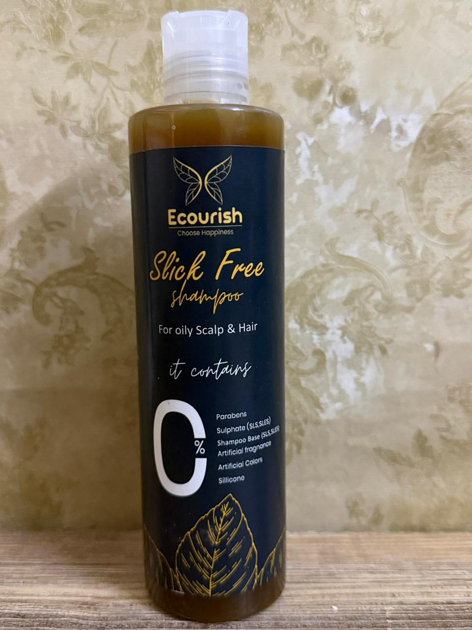 Ecourish Slick Free Shampoo (For Oily Scalp & Hair)